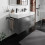 Szafka pod umywalkę wiszącą z 2 szufladami 1180/475, Szary Łupek Matowy Xevolos E Hansgrohe (54186770)