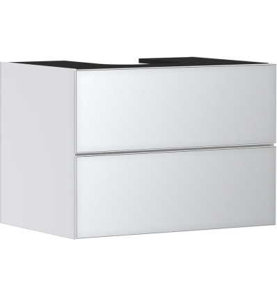 Szafka pod szlifowaną umywalkę wpuszczaną w blat/nablatową z 2 szufladami 780/550, Biały Matowy Xevolos E Hansgrohe (54187320)