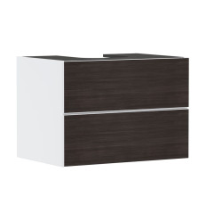 Szafka pod szlifowaną umywalkę wpuszczaną w blat/nablatową z 2 szufladami 780/550, Biały Matowy Xevolos E Hansgrohe (54187730)