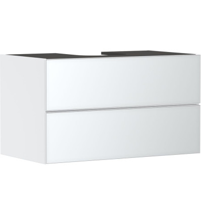 Szafka pod szlifowaną umywalkę wpuszczaną w blat/nablatową z 2 szufladami 980/550, Biały Matowy Xevolos E Hansgrohe (54190320)