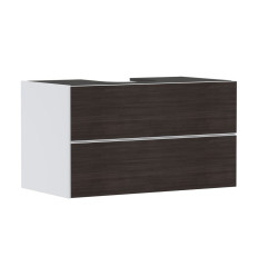 Szafka pod szlifowaną umywalkę wpuszczaną w blat/nablatową z 2 szufladami 980/550, Biały Matowy Xevolos E Hansgrohe (54190730)