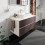 Blat 1180/550 z wycięciem na środku pod umywalkę wpuszczaną, szlifowaną Piaskowy Beż Matowy Xevolos E Hansgrohe (54210780)