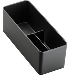 Duży pojemnik podstawowy 90/220 Czarny Matowy IntraStoris Hansgrohe (54226670)