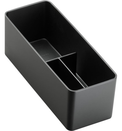Duży pojemnik podstawowy 90/220 Czarny Matowy IntraStoris Hansgrohe (54226670)