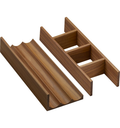 Zestaw organizerów 320 do szafek pod umywalkę 580/475 i 1370/550 Ciemny Orzech IntraStoris Hansgrohe (54231630)