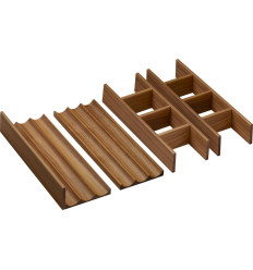 Zestaw organizerów 320 do szafek pod umywalkę 980/475 i 980/550 Ciemny Orzech IntraStoris Hansgrohe (54233630)