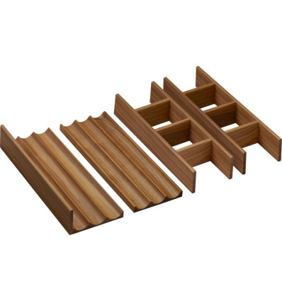 Zestaw organizerów 320 do szafek pod umywalkę 980/475 i 980/550 Ciemny Orzech IntraStoris Hansgrohe (54233630)