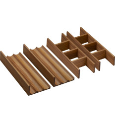 Zestaw organizerów 320 do szafek pod umywalkę 1180/475 i 1180/550 Ciemny Orzech IntraStoris Hansgrohe (54234630)