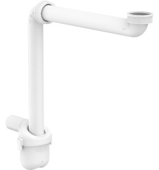 Syfon oszczędzający miejsce, umywalkowy, 50 mm Hansgrohe (54235000)