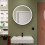 Lustro oświetleniem LED 700/30, włącznik ścienny Czarny Matowy Xarita Lite S Hansgrohe (54966670)