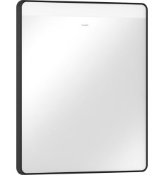 Lustro z górnym oświetleniem LED 600/30, czujnik IR Czarny Matowy Xarita Lite Q Hansgrohe (54970670)
