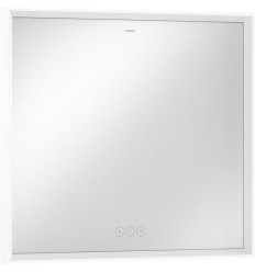 Lustro z oświetleniem LED 800/50, pojemnościowy sensor dotykowy Biały Matowy Xarita E Hansgrohe (54987700)
