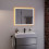 Lustro z oświetleniem LED 800/50, pojemnościowy sensor dotykowy Biały Matowy Xarita E Hansgrohe (54987700)