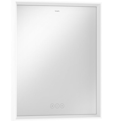 Lustro z oświetleniem LED 600/50, pojemnościowy sensor dotykowy Biały Matowy Xarita E Hansgrohe (54988700)
