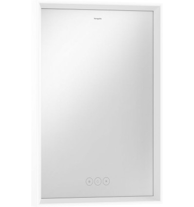 Lustro z oświetleniem LED 500/50, pojemnościowy sensor dotykowy Biały Matowy Xarita E Hansgrohe (54989700)
