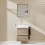 Lustro 600/50 biały mat Xarita E Hansgrohe (54997700)