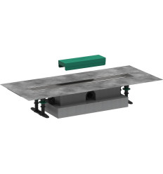 Kompletny zestaw do odpływów liniowych 600, niski uBox universal Hansgrohe (56016180)