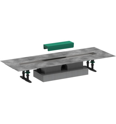 Kompletny zestaw do odpływów liniowych 700, niski uBox universal Hansgrohe (56017180)