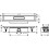 Odpływ liniowy 600 uBox universal Hansgrohe (56022180)