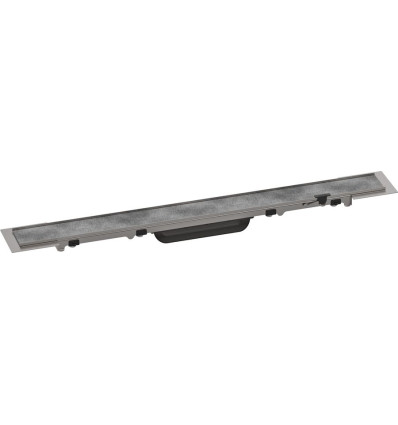 Element zewnętrzny odpływu liniowego 600 z możliwością przycięcia i do wyłożenia płytkami RainDrain Rock Hansgrohe (56029000)