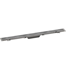 Element zewnętrzny odpływu liniowego 800 z możliwością przycięcia i do wyłożenia płytkami RainDrain Rock Hansgrohe (56031000)