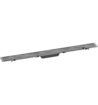 Element zewnętrzny odpływu liniowego 800 z możliwością przycięcia i do wyłożenia płytkami RainDrain Rock Hansgrohe (56031000)