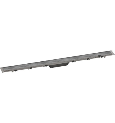 Element zewnętrzny odpływu liniowego 900 z możliwością przycięcia i do wyłożenia płytkami RainDrain Rock Hansgrohe (56032000)