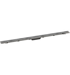 Element zewnętrzny odpływu liniowego 1200 z możliwością przycięcia i do wyłożenia płytkami RainDrain Rock Hansgrohe (56034000)