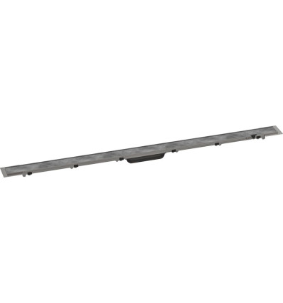 Element zewnętrzny odpływu liniowego 1200 z możliwością przycięcia i do wyłożenia płytkami RainDrain Rock Hansgrohe (56034000)