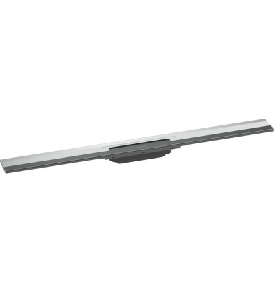 Element zewnętrzny odpływu liniowego 900 z możliwością przycięcia, montaż przyścienny Chrom RainDrain Flex Hansgrohe (56052000)