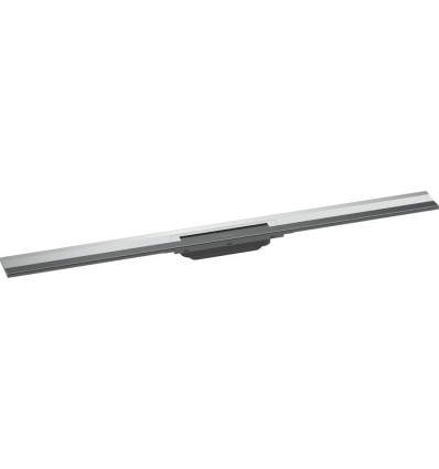 Element zewnętrzny odpływu liniowego 1000 z możliwością przycięcia, montaż przyścienny Chrom RainDrain Flex Hansgrohe (56053000)