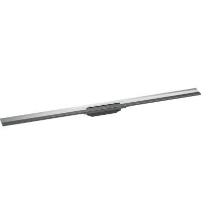 Element zewnętrzny odpływu liniowego 1200 z możliwością przycięcia, montaż przyścienny Chrom RainDrain Flex Hansgrohe (56054000)