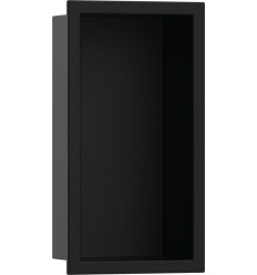 Wnęka ścienna z ozdobną ramką 300/150/100 Czarny Matowy XtraStoris Original Hansgrohe (56057670)