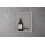 Wnęka ścienna z ozdobną ramką 300/300/100 szarość betonu XtraStoris Original Hansgrohe (56061380)