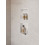 Wnęka ścienna z ozdobną ramką 300/300/100 Biały Matowy XtraStoris Original Hansgrohe (56061700)