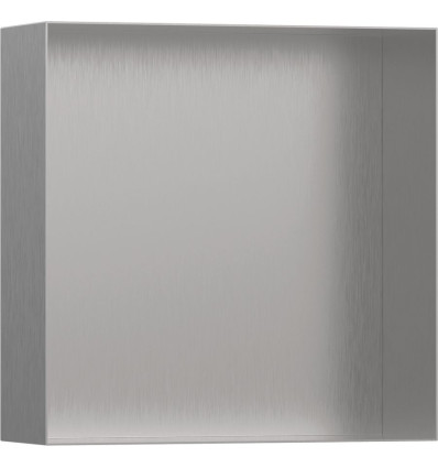Wnęka ścienna 300/300 stal szczotkowana XtraStoris Hansgrohe (56073800)