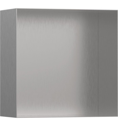 Wnęka ścienna 300/300 stal szczotkowana XtraStoris Hansgrohe (56079800)
