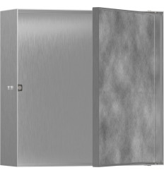 Wnęka ścienna 300/300 stal szczotkowana XtraStoris Hansgrohe (56085800)