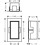 Wnęka ścienna 300/150 XtraStoris czarny mat Hansgrohe (56088670)