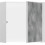 Wnęka ścienna 300/300 XtraStoris biały mat Hansgrohe (56091700)