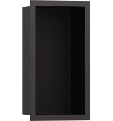 Wnęka ścienna 300/150 szczotkowany XtraStoris czarny chrom szczotkowany Hansgrohe (56095340)