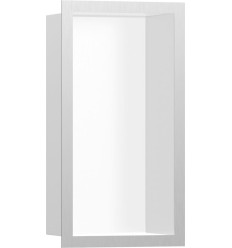 Wnęka ścienna 300/150 stal szczotkowana XtraStoris Hansgrohe (56096800)