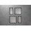Wnęka ścienna 300/300 XtraStoris czarny mat Hansgrohe (56099670)