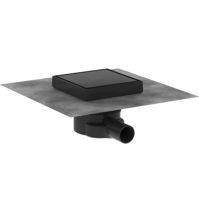 Odpływ liniowy 150/150 do płytki RainDrain czarny mat Hansgrohe (56249670)