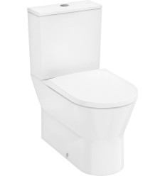 Kompakt WC 640 przyścienna odpływ poziomy/pionowy AquaChannel Flush z deską Biały EluPura Original S Hansgrohe (60205450)