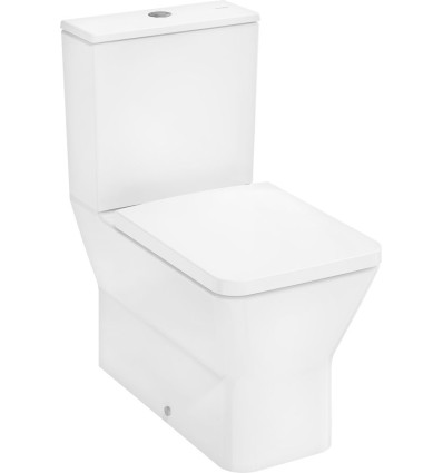 EluPura Original Q Kompakt WC 640 przyścienny odpływ poziomy/pionowy AquaChannel Flush z deską Hansgrohe (60206450)