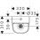 Pisuar EluPura Original S Hansgrohe (60287450)