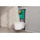 Miska wisząca WC 540 bezkołnierzowa AquaFall Flush z deską WC SoftClose QuickRelease Biały Hansgrohe (60292450)
