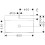 Umywalka 800/480 SmartClean Xelu Q Hansgrohe (61020450)