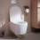 Miska wisząca WC 540 bezkołnierzowa AquaFall Flush SmartClean Biały EluPura S Hansgrohe (61118450)